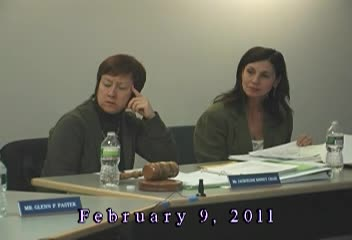 School Committee Meeting - 2/9/11