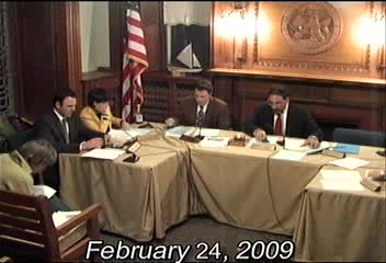 Thumbnail image for School Committee Meeting (2/13/09) 1:10:00
